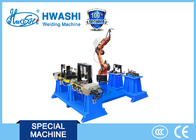 용접되기 위한 HWASHI 교류 서보 구동 궤도 6 주축 로봇 팔