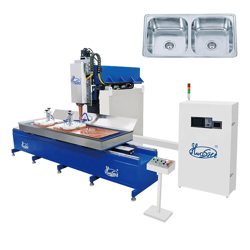 산업용 220V 80KVA 싱크 용접 기계 직경 100-1000mm의 스테인리스 스틸 용접
