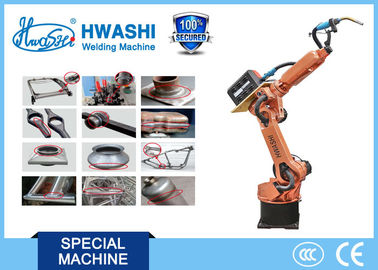 CNC HwashiSix 축선 산업 산업 용접 로봇 팔 1400mm 도달 거리