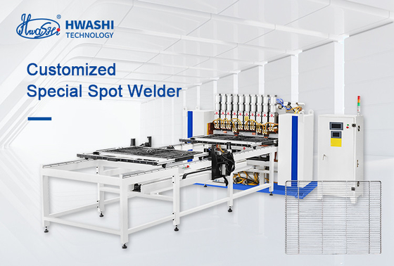 Hwashi Swinq BaseWire 프레임 용접 기계 철선 줄 용접 기계