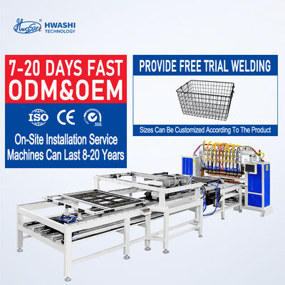 자동화 고속 냉장고 콘덴서 용접 기계 사용자 정의 할 수 있는 와이어 튜브 콘덴서 생산 라인 및 통합 용접 및 굽기