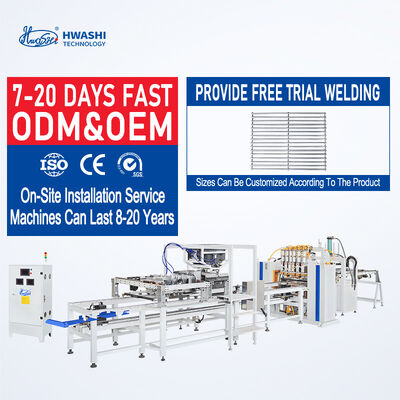 화시 자동 다중 헤드 와이어 메쉬 스폿 용접기 (적응형 용접 기술 및 고정밀 포지셔닝 기능 포함)