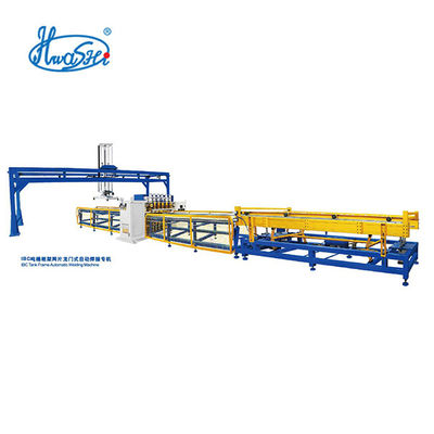 IBC 케이지 프레임 PLC 400KVA 철재 튜브 메쉬 기계