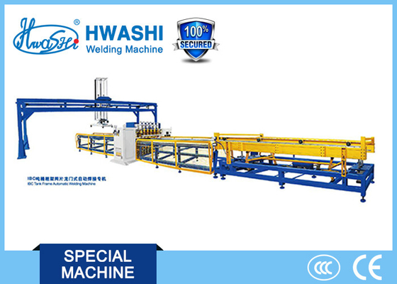 400KVA 철사 용접 기계 Hwashi WL-SQ-MF IBC 감금소 구조 용접