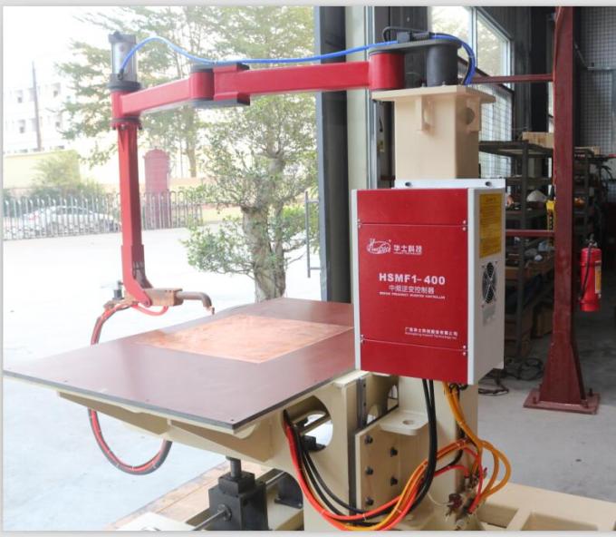 편평판 판금 용접공 알루미늄 테이블 저항 점용접 기계