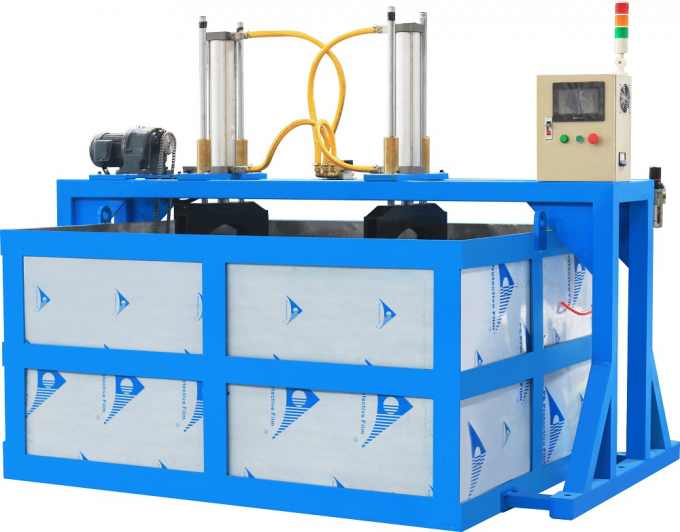 Hwashi 고품질 스테인리스 스틸 자동 이중 스테이션 원형 롤링 시트 용접 기계 4